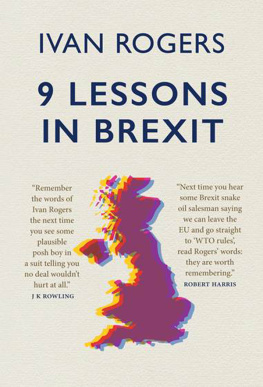 Short Books 9 Lessons in Brexit