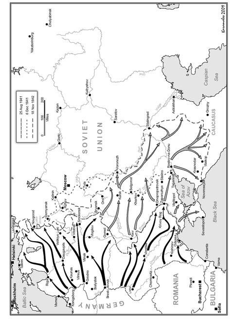 CAMPAIGNS IN NORTH AFRICA EASTERN FRONT 1943-1944 THE EASTERN FRONT - photo 3