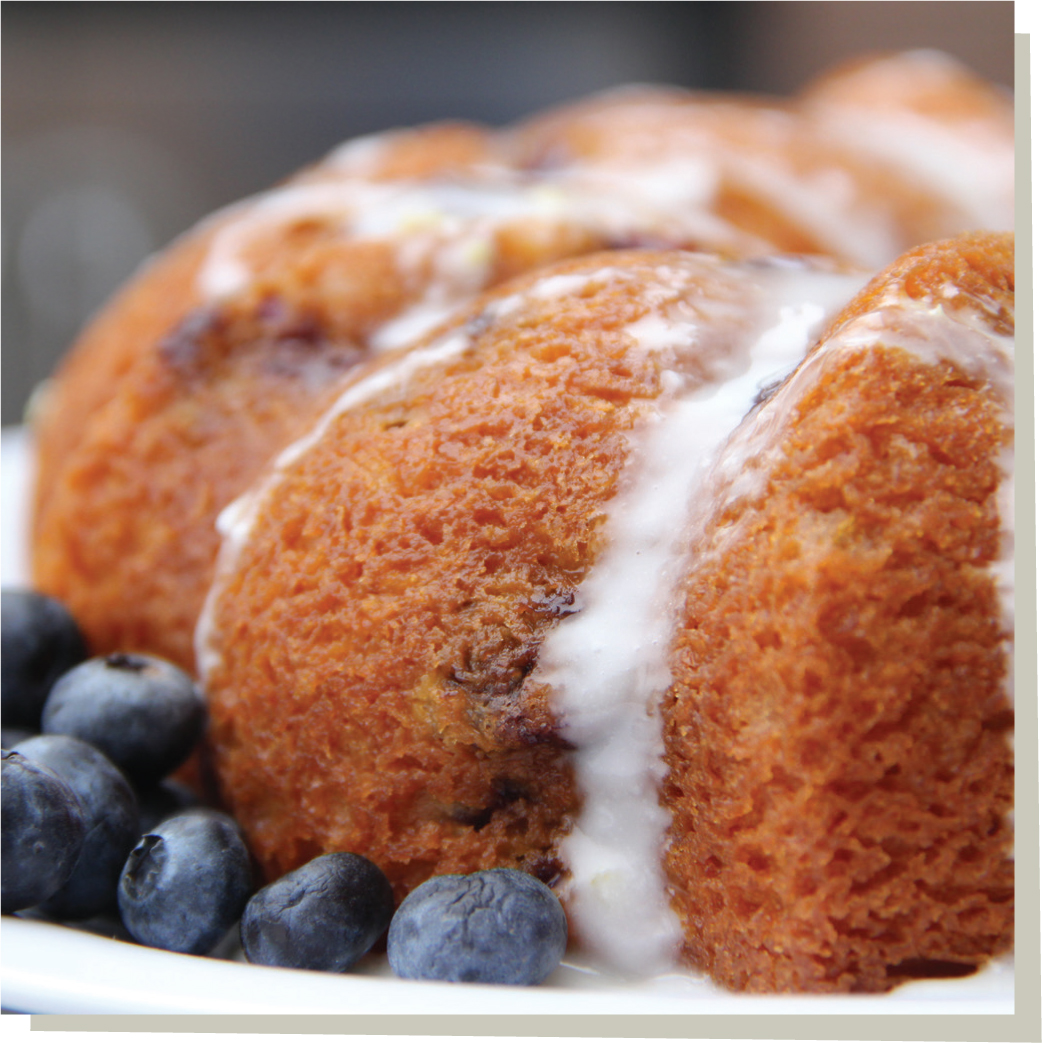 FRESH BLUEBERRY You know how I love a Bundt cake that can double as - photo 8