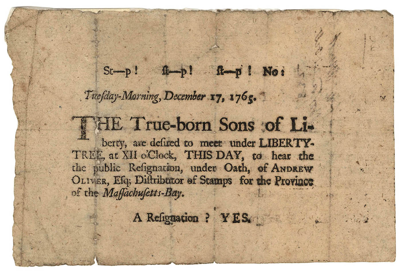 1765 The Sons of Liberty was a group formed in response to the Stamp Act a law - photo 5