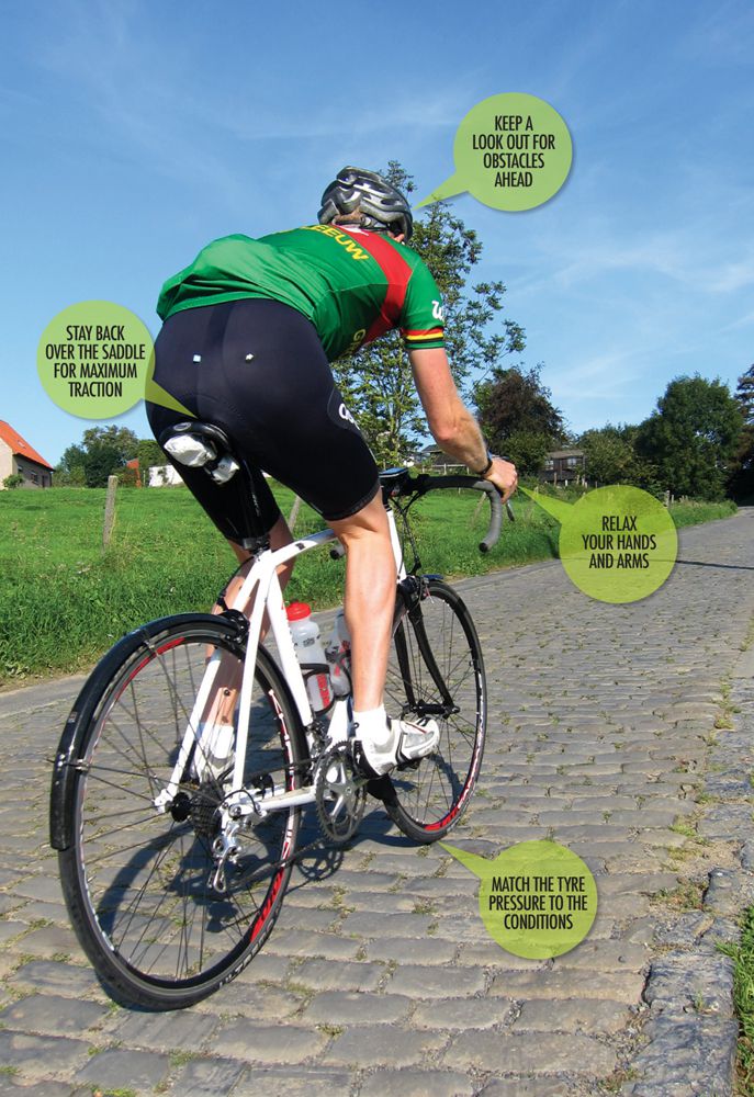 Theres a right and a wrong way to ride up cobbled climbs so here are a few - photo 7