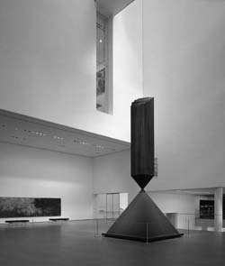 Frontispiece Barnett Newman Broken Obelisk 1967 in Second Floor Public - photo 1