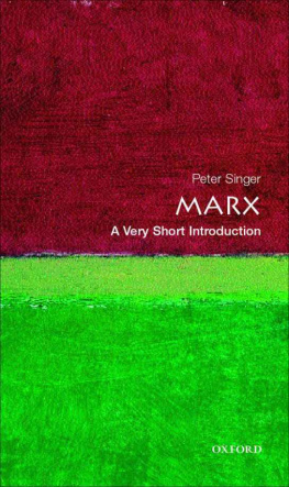 Singer Marx: A Very Short Introduction