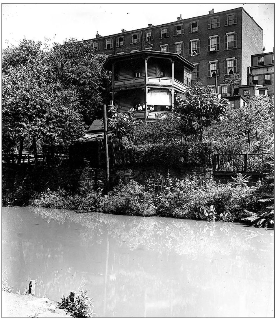 The canal was a popular although unhealthy place to swim These boys at the - photo 11