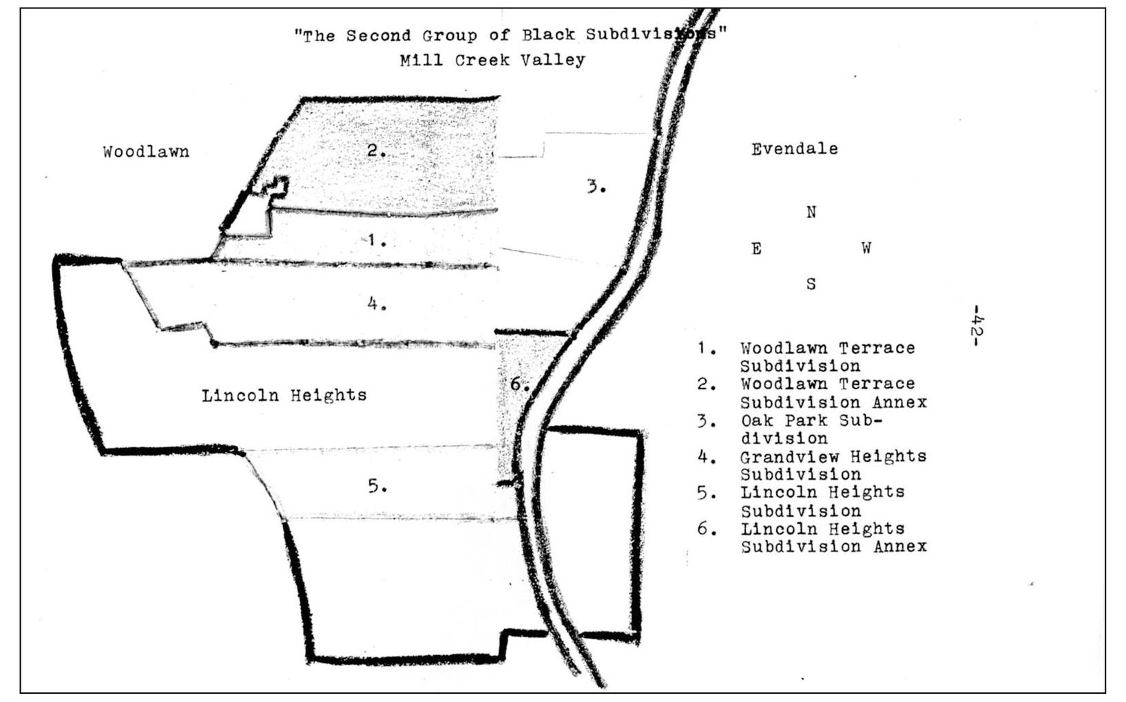 This second group of subdivisions of the Mill Creek Valley consisted of - photo 6