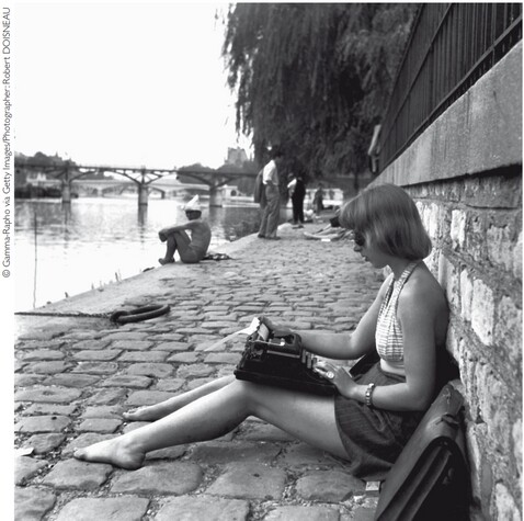 Summer in Paris working on The Far Cry and keeping cool by the Seine during a - photo 21