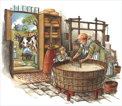 The centuries-old methods of cheese making have influenced how modern cheese - photo 10