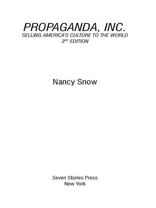 Table of Contents INTRODUCTION TO THE THIRD EDITION Public Diplomacy As - photo 1