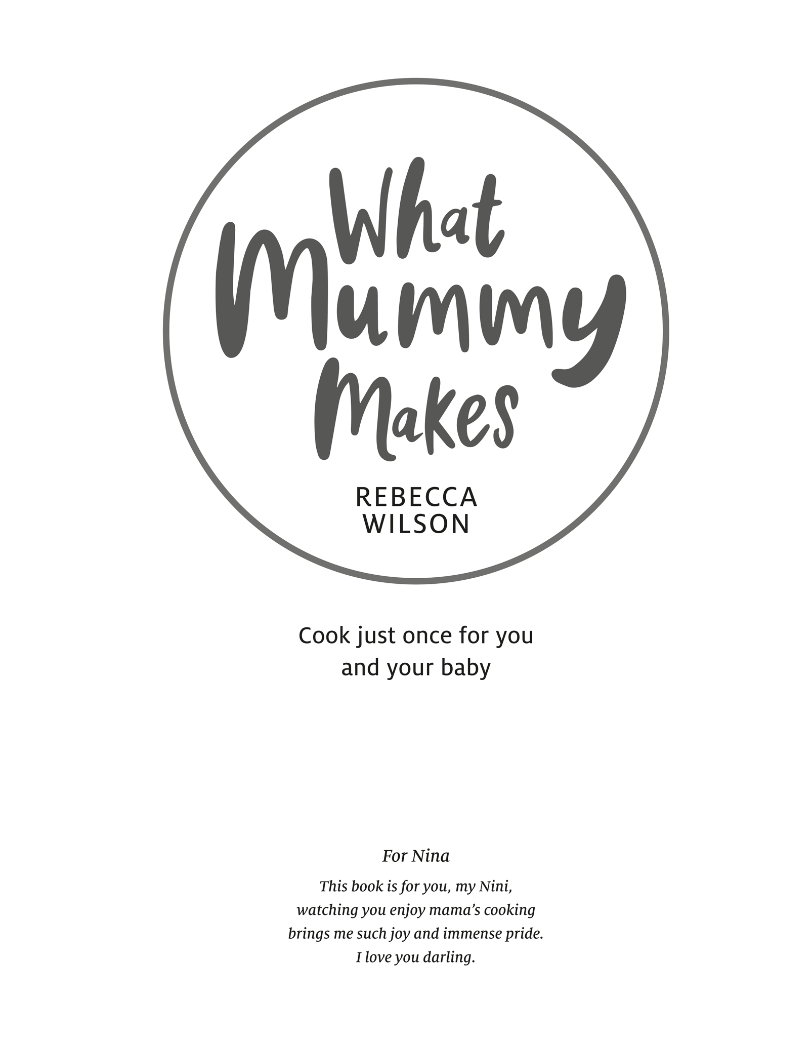 Hello Rebecca here This book is all about family food Meals that the whole - photo 2