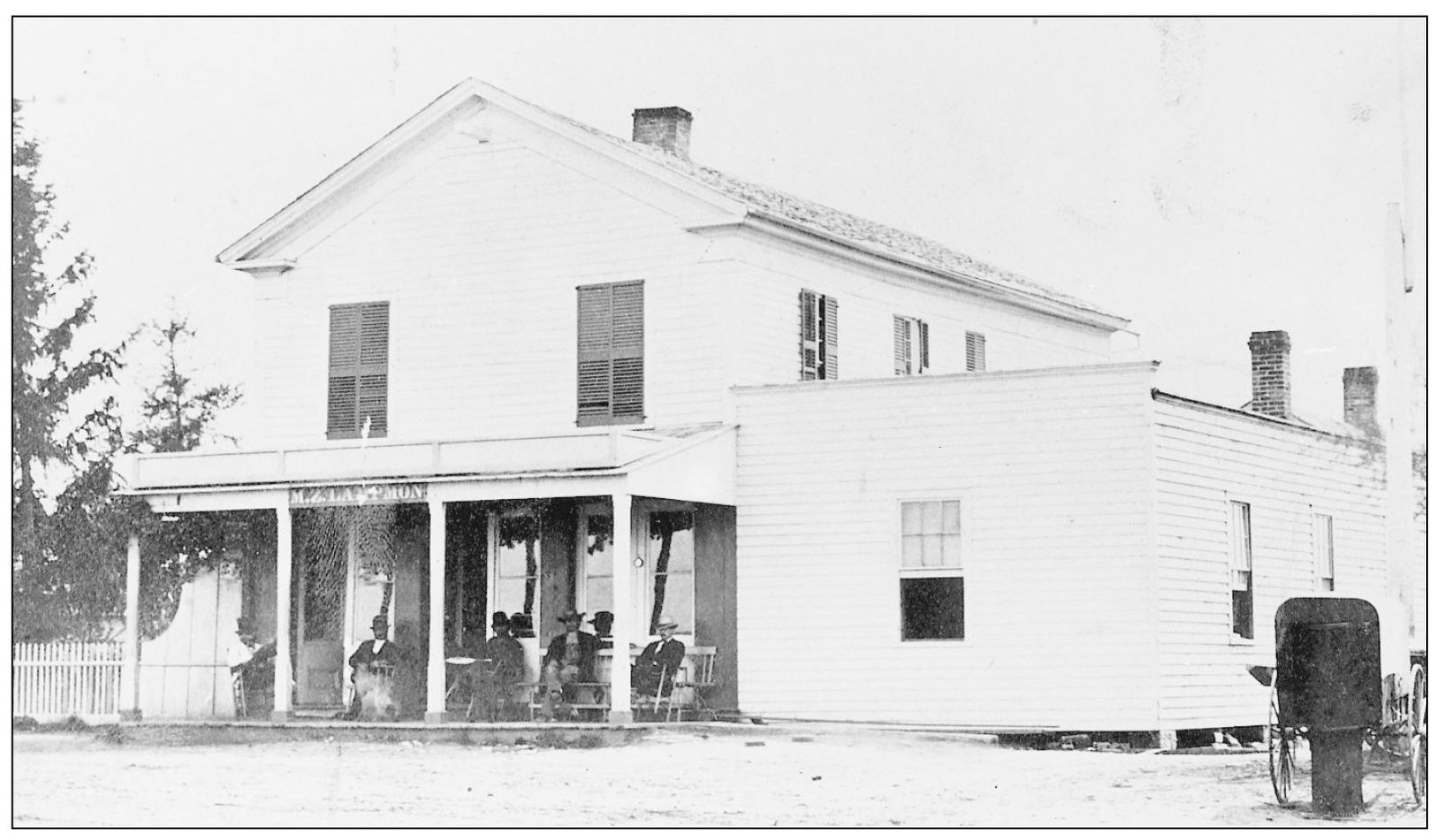 The Lampmon House was a hotel on the northeast corner of Broadway and Erie - photo 7