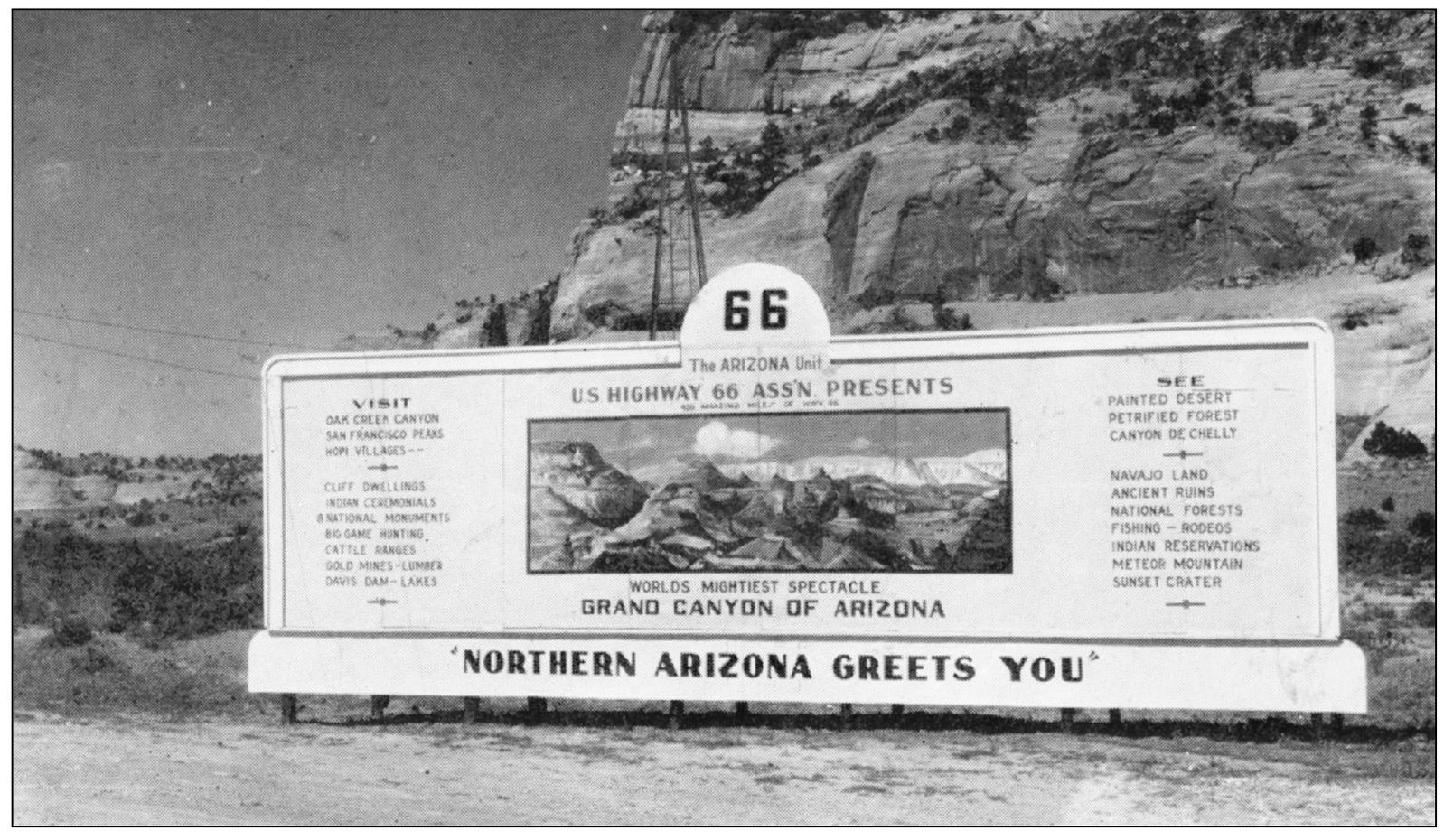 Motorists crossing the state line from New Mexico into Arizona saw this - photo 3