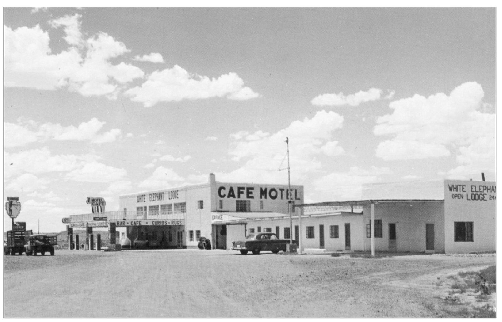 The White Elephant bar lodge and curio store was originally the Chamese Lodge - photo 9