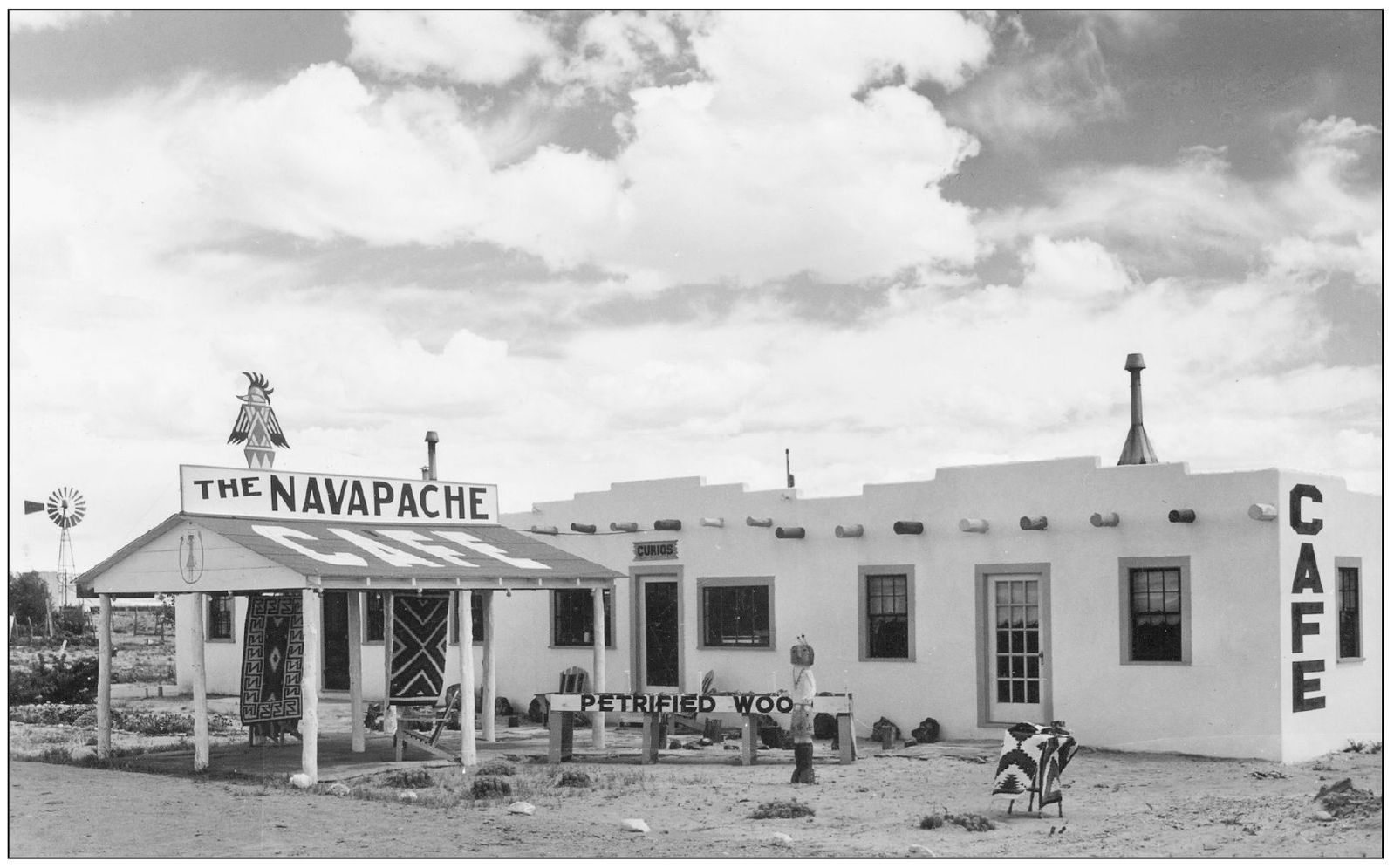 The Navapache Caf was located in Chambers named for trading post operator - photo 10