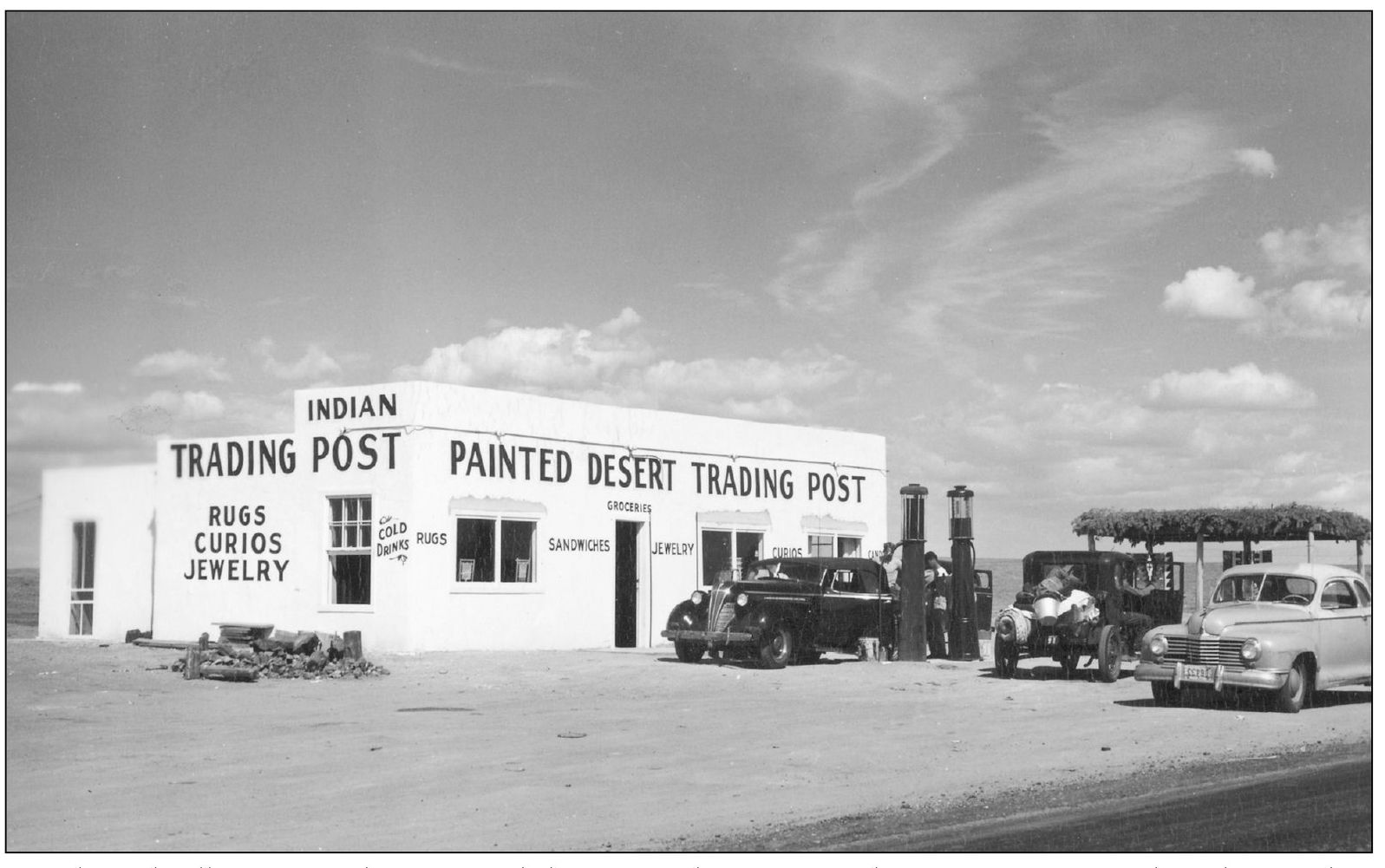 Dotch and Alberta Windsor opened the Painted Desert Trading Post in 1942 They - photo 13