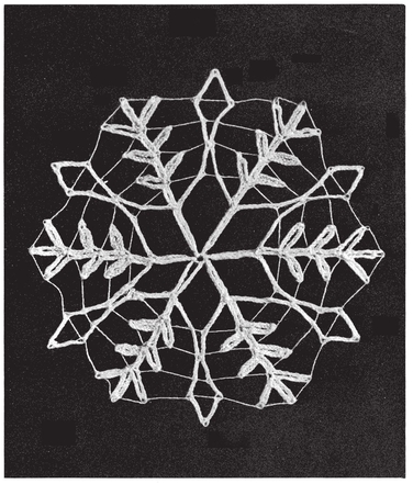 Snowflake designed and worked by Mary McPeek This bit of bobbin lace - photo 9