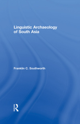 Southworth Linguistic Archaeology of South Asia