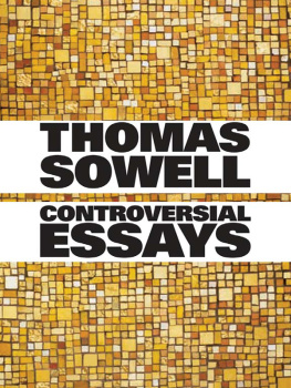 Sowell - Controversial Essays