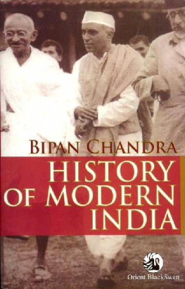 Bipan Chandra - History of Modern India