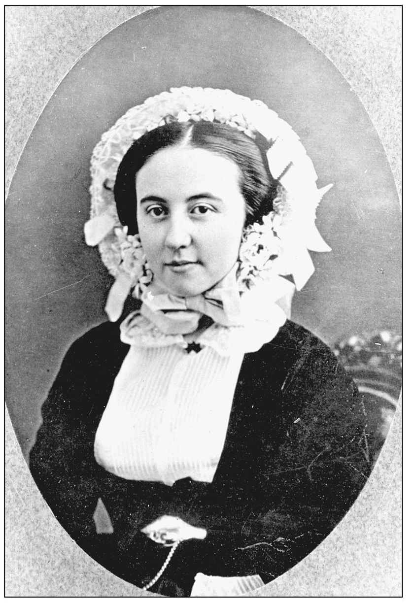 Pauline Durant is seen here in her wedding bonnet She and Henry had two - photo 4