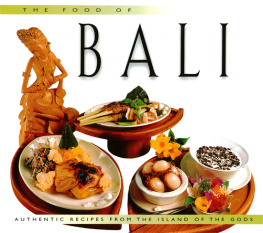 Wendy Hutton - Food of Bali