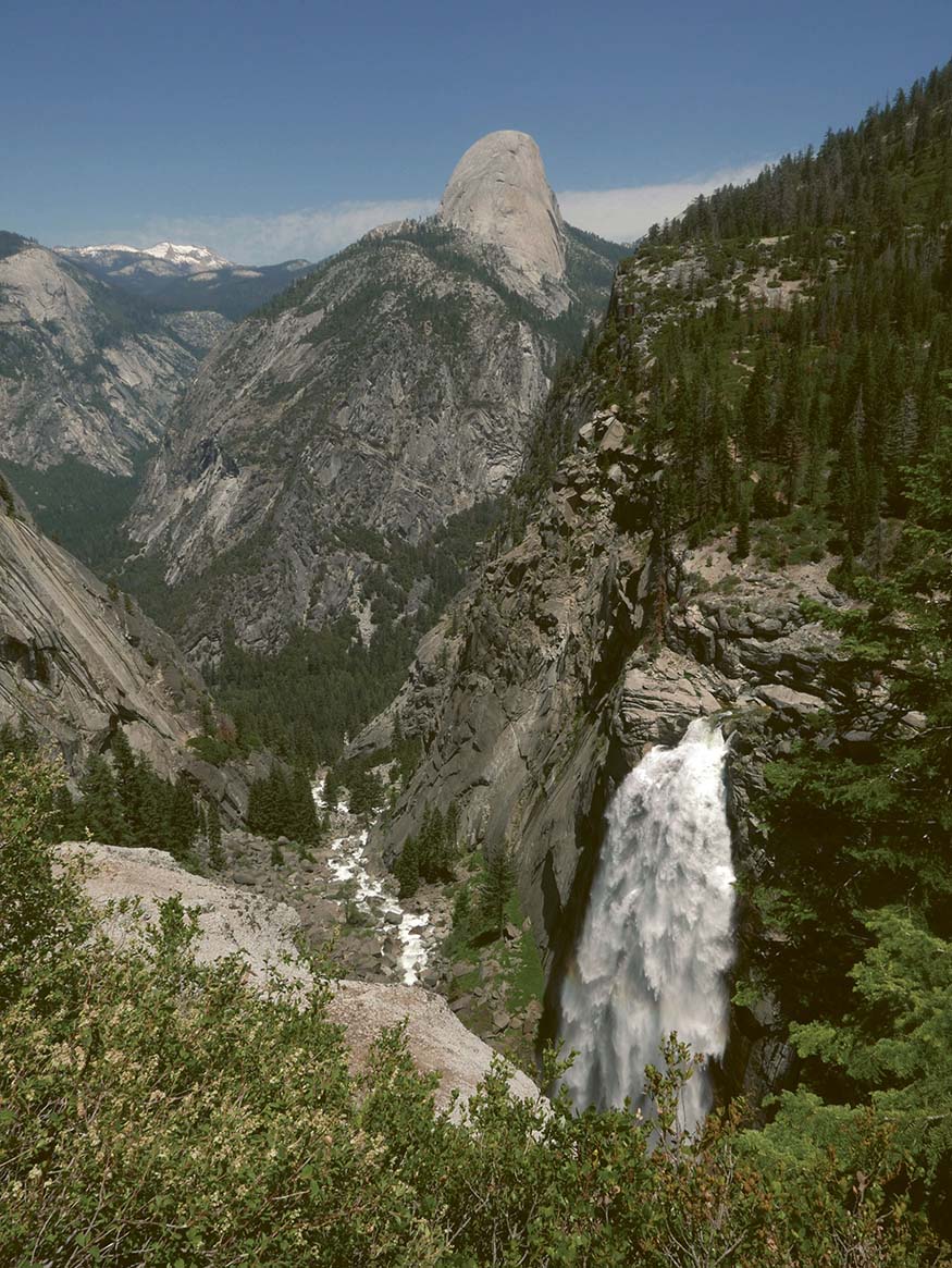 Illilouette Fall with Half Dome behind see Contents - photo 9