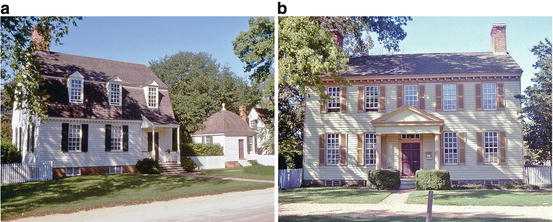 Fig 12 a and b The restoration of Williamsburg VA begun in 1926 put - photo 2