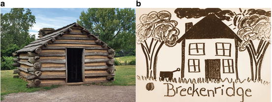 Fig 13 a The basic elements of shelter are found in these replicas of the - photo 3