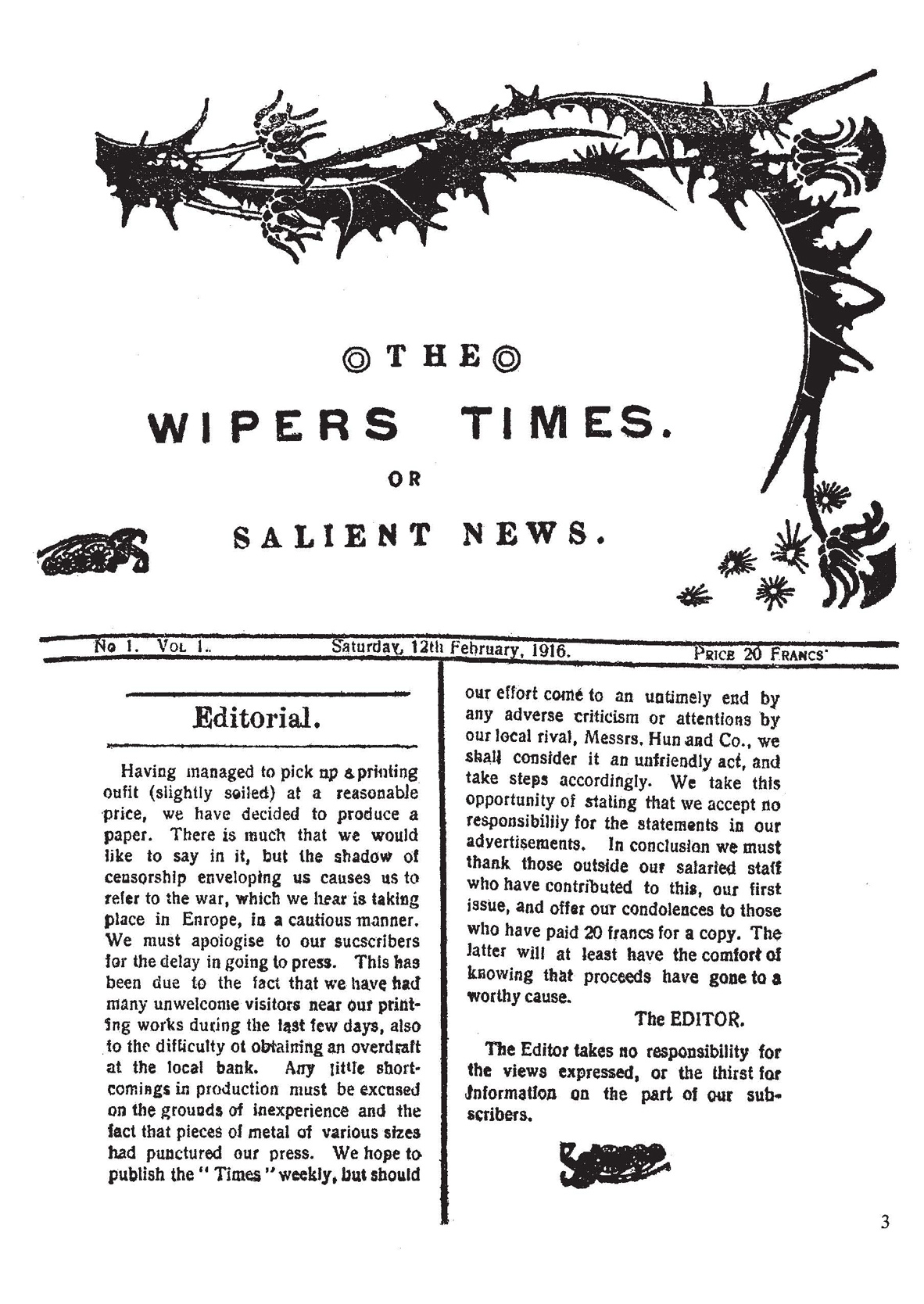 The Wipers Times The Famous First World War Trench Newspaper - photo 9