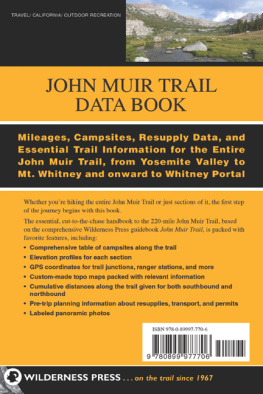 Wenk - John Muir Trail Data Book