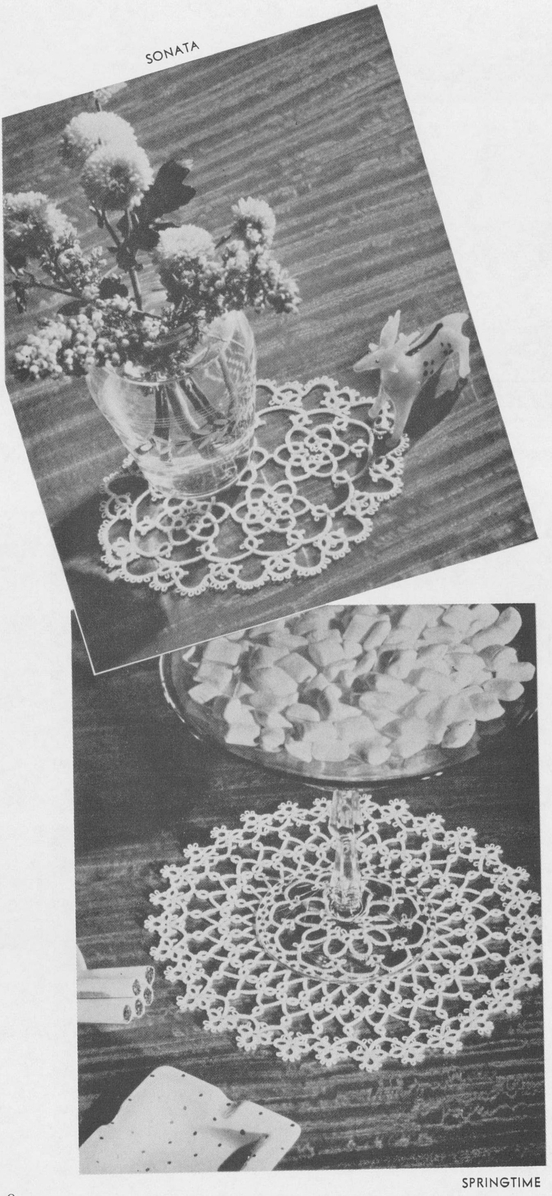 Delectable Doilies SONATA Materials CLARKS ONT OR J P COATS - photo 6