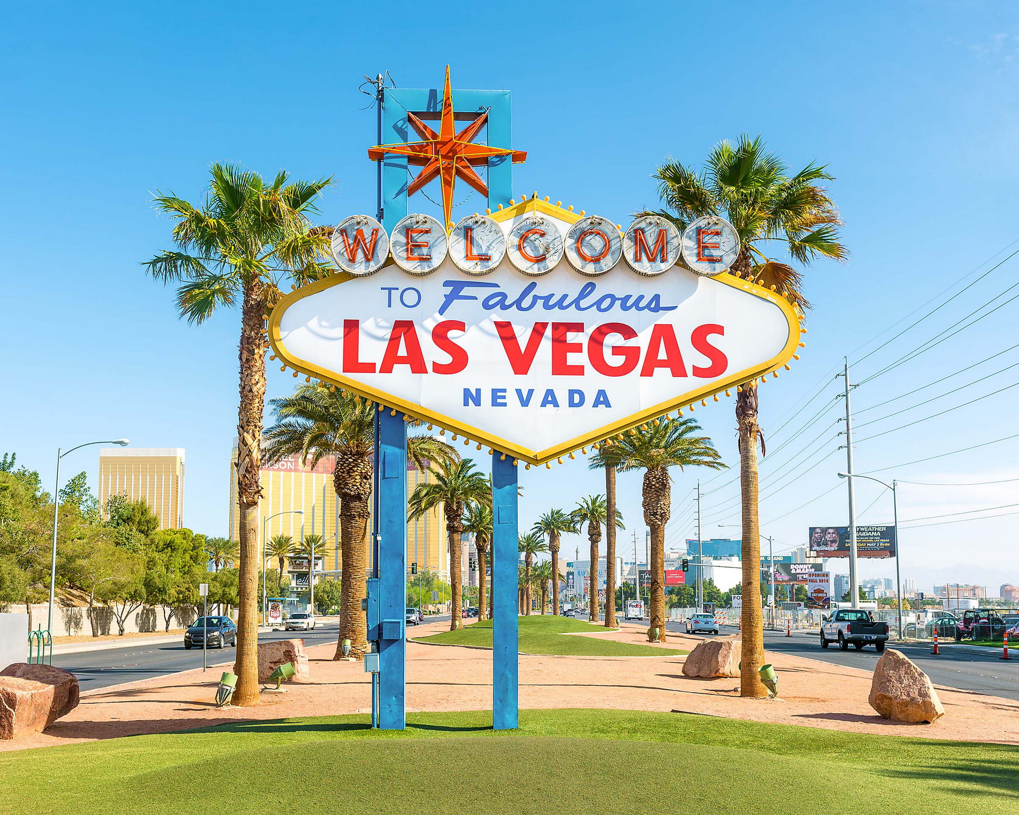 The Strips iconic sign greets visitors to Vegas Chris HepburnGetty Images - photo 5