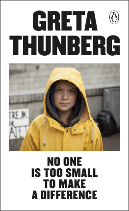 Thunberg - No One Is Too Small to Make a Difference