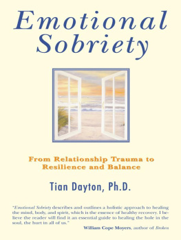 Tian Dayton Ph.D - Emotional Sobriety: From Relationship Trauma to Resilience and Balance