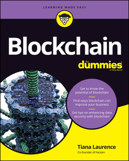 Tiana Laurence - Blockchain For Dummies