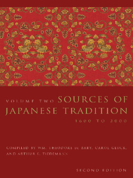 Tiedemann Arthur E. - Sources of Japanese tradition. Vol. 2