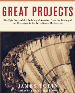 Tobin - Great projects: the epic story of the building of america, from the taming of the mississippi to the invention of the internet