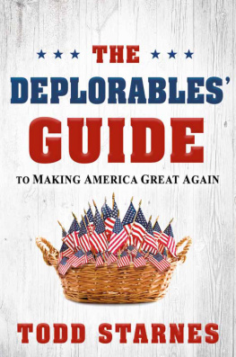 Todd Starnes The Deplorables Guide to Making America Great Again