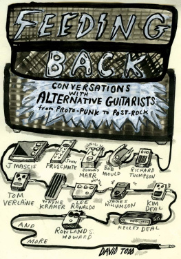 Todd - Feeding back: conversations with alternative guitarists from proto-punk to post-rock