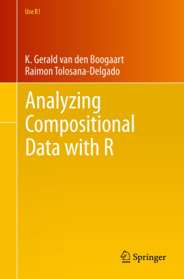 Tolosana-Delgado Raimon Analyzing Compositional Data with R