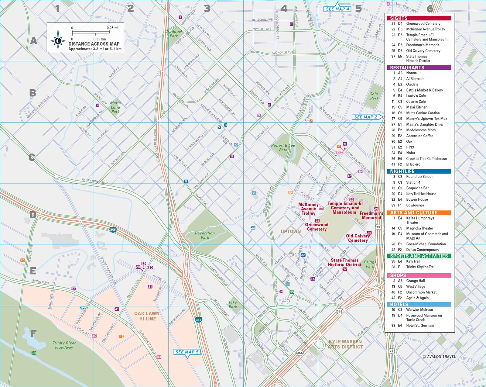 MAP 4 Park Cities map halves follow - photo 10