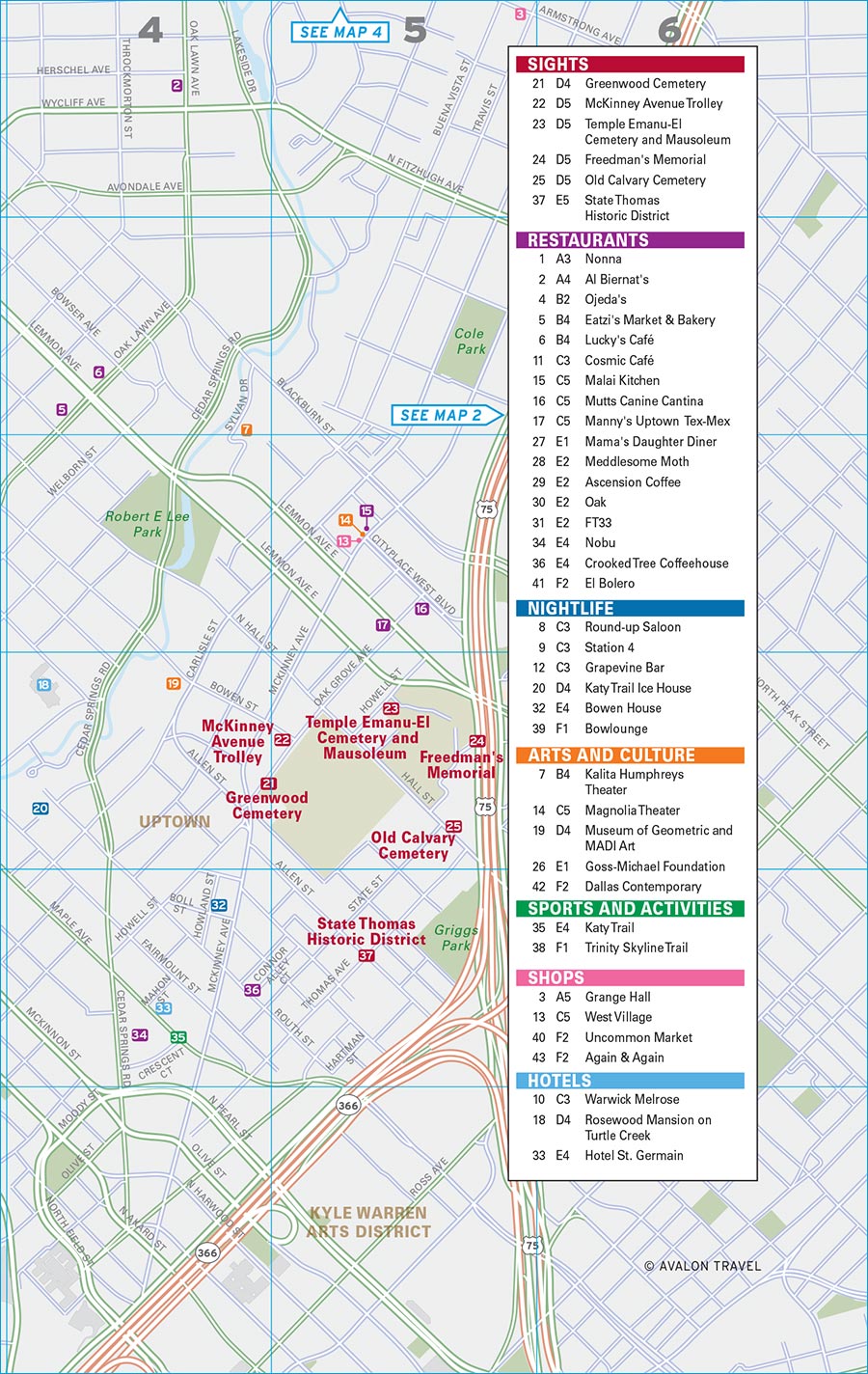 MAP 4 Park Cities map halves follow - photo 12