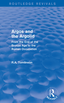 Tomlinson - Argos and the Argolid