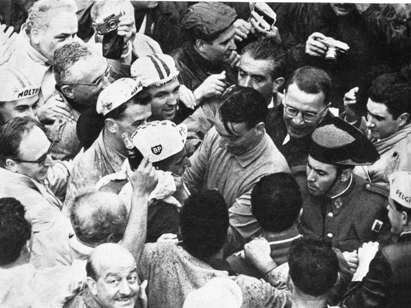 Just after winning the world title Norman Shiel has a bit of a cry as he wipes - photo 29