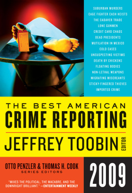 Toobin - The Best American Crime Reporting 2009