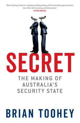 Toohey Secret: the making of Australias security state