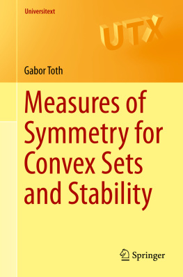 Toth - Measures of Symmetry for Convex Sets and Stability