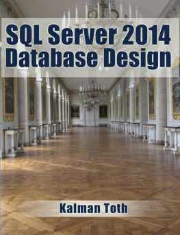 Toth - SQL Server 2014 Database Design