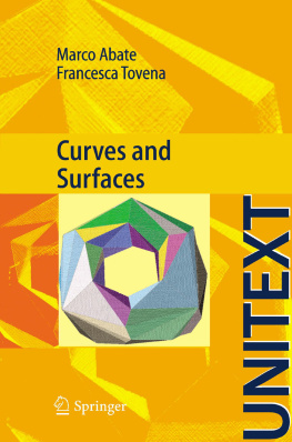 Tovena Francesca - Curves and Surfaces