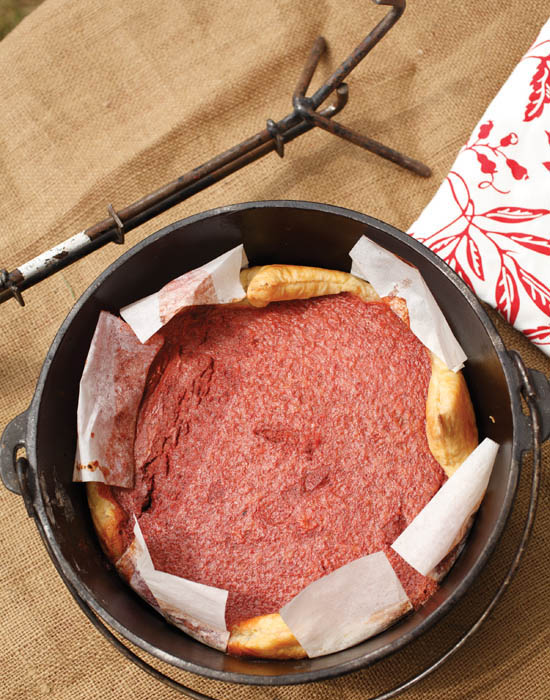 Parchment paper rings for cakes Use the oven lid to draw a template with a - photo 4