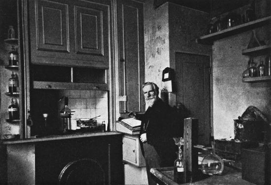 Fig 11 Sir William Crookes in his laboratory at his home in Notting Hill - photo 1